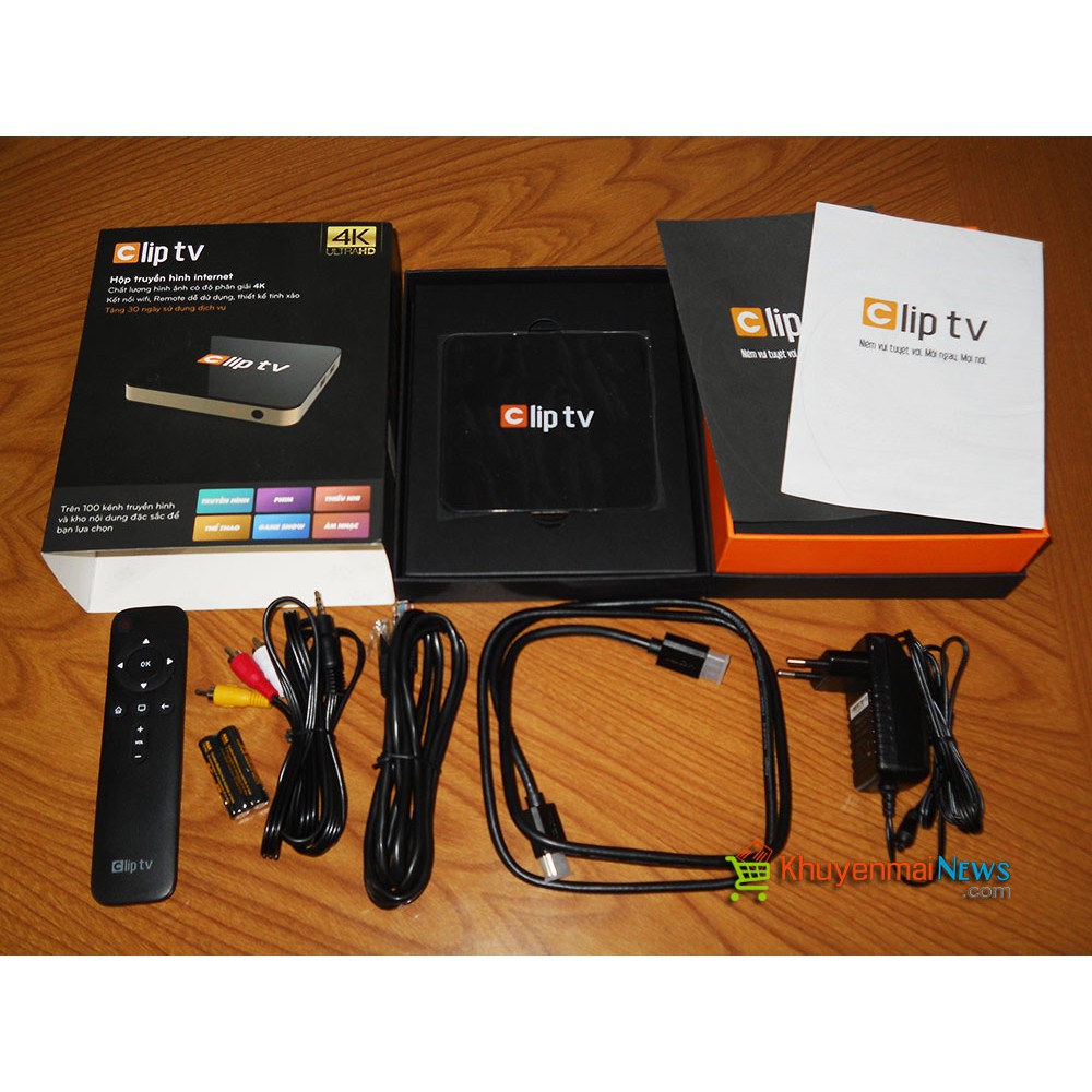 ANDROID TV BOX CLIP TV X đầu box thế hệ mới