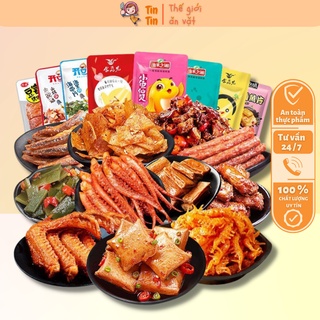 Đồ ăn vặt tổng hợp các món cay ngon ngon - Ăn vặt TinTin