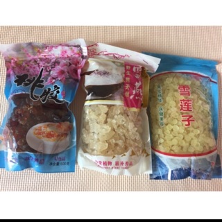 Combo 3gói lệ đào.tuyết yến.bồ mễ (1gói 500g