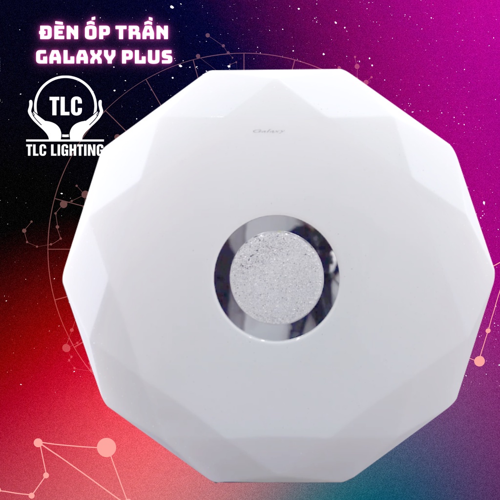 Đèn Led Ốp Trần Nổi Galaxy Plus  2019 BỀN ĐẸP Tuổi Thọ Cao, Bộ Nguồn Cao Cấp Bền Bỉ Hơn 200% . Bảo Hành Uy Tín