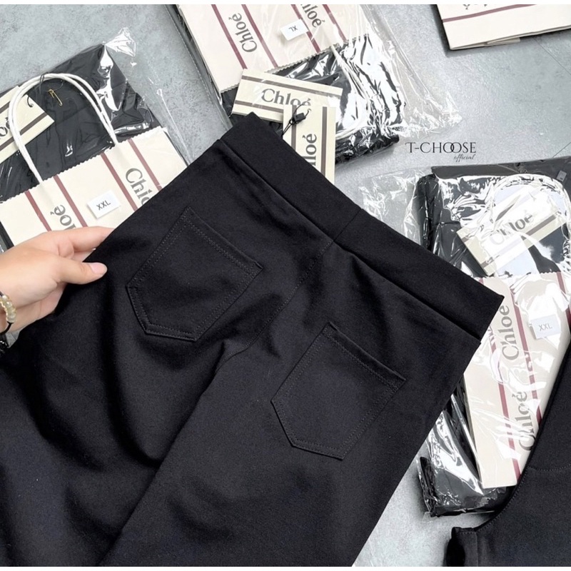 Quần Legging Cạp Cao Siêu Co Giãn