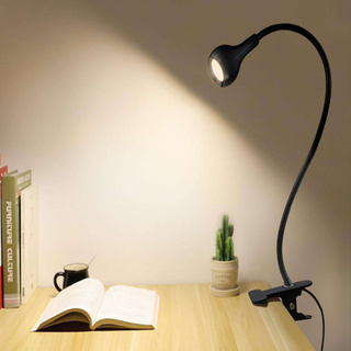 IKEE ☆ Đèn LED Linh Hoạt Đèn Để Bàn USB Kẹp Giường Học Đọc Sách Cho Ăn-168