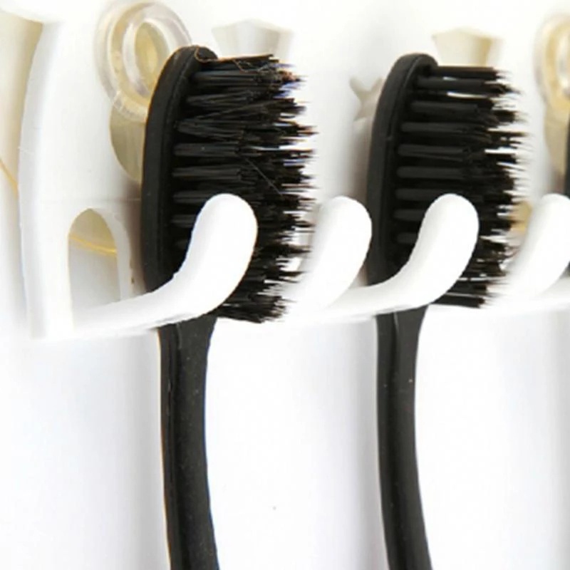 Giá Để Bàn Chải Đánh Răng / Dao Cạo Râu Hình Mặt Cười Dễ Thương Có Giác Hút Gắn Tường Nhà Tắm