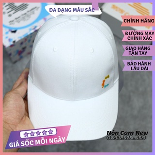 Mũ lưỡi trai Nón Cam Nón vải cotton form bassic dáng thể thao thời trang nam nữ hang FULLBOX