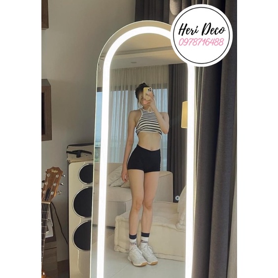 GƯƠNG SOI TOÀN THÂN ĐÈN LED PHUN CÁT LOẠI