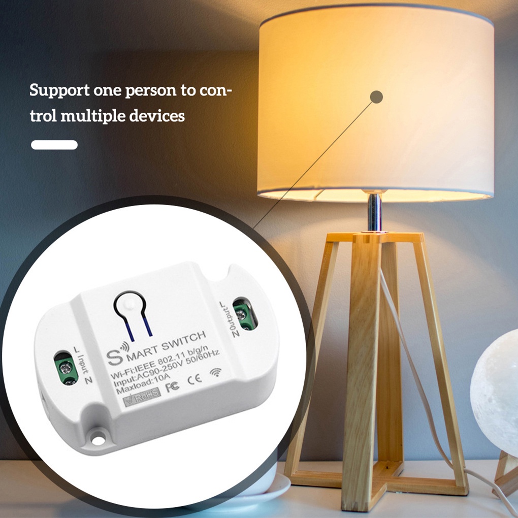 Runbu-WiFi Smart Switch Wireless WiFi Timer Phone Remote Control Smart Home Automation Modules