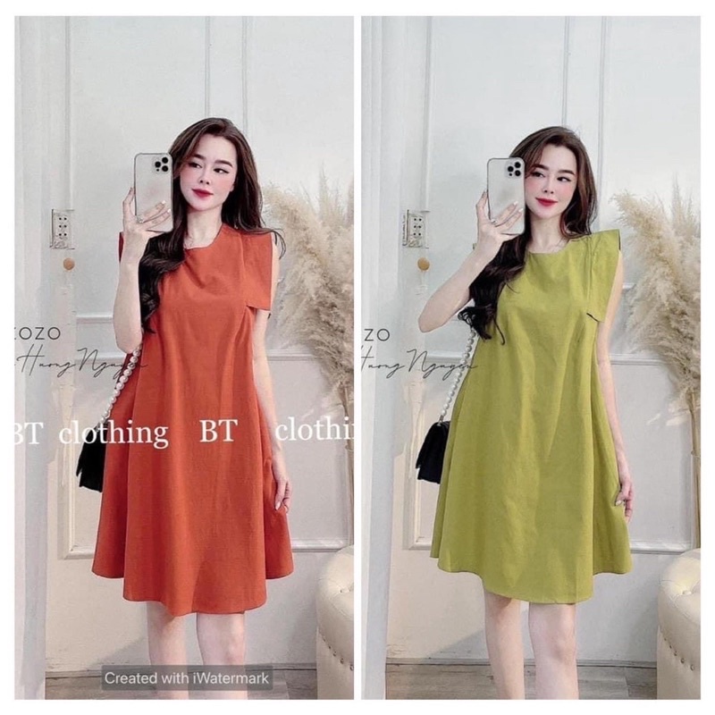 Váy Bầu - Đầm Bầu kiểu dáng babydoll