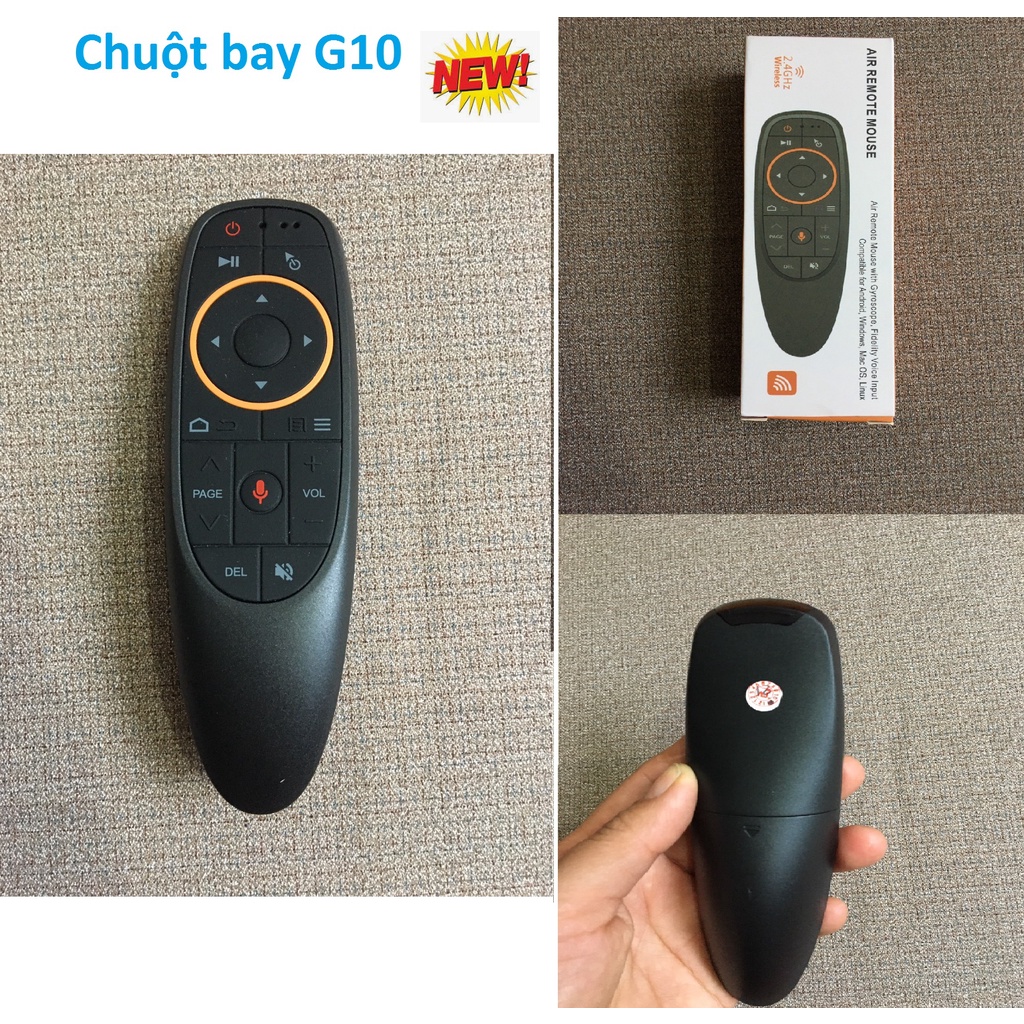 Remote Điều khiển chuột bày G10S,G10 điều khiển giọng nói