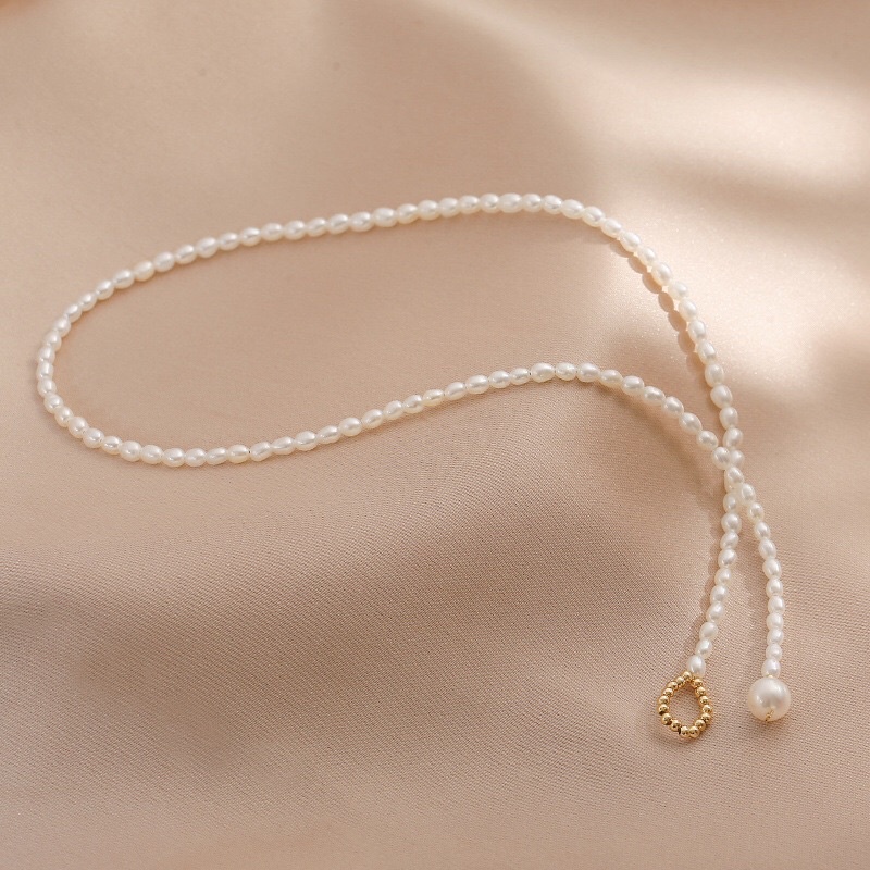 Dây chuyền hạt gạo 4 ly