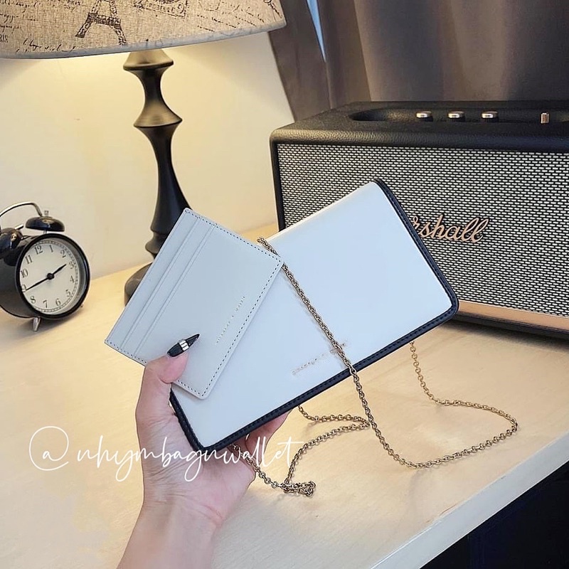 Túi kèm ví da lì size 18cm có kèm hộp