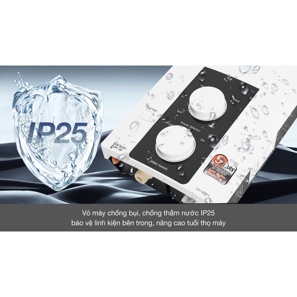 Máy nước nóng Panasonic 4500W DH4RP1VW