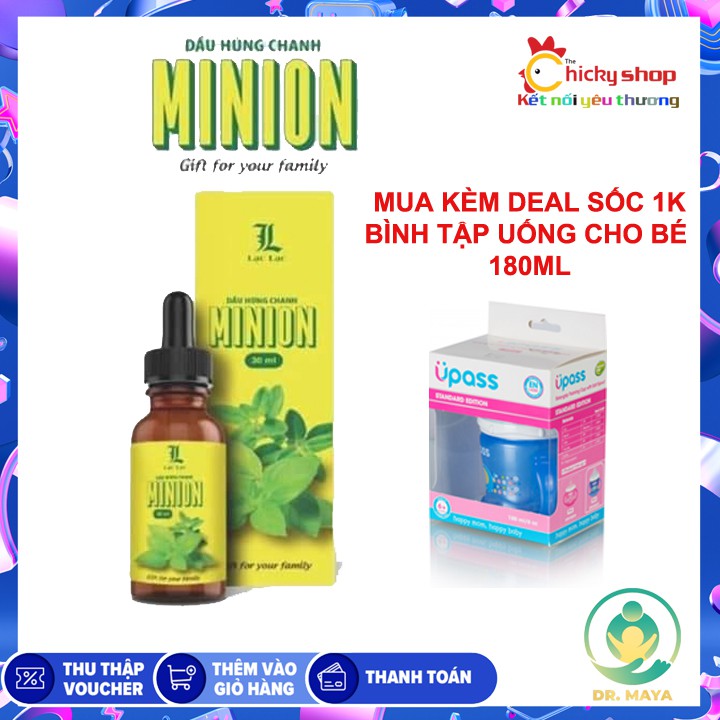 Dầu húng chanh Minion