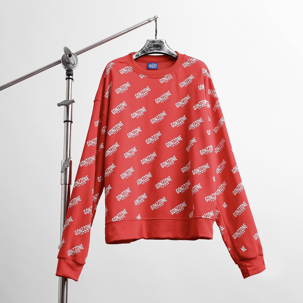 Áo Sweater Form Rộng Mùa Đông Sweater Gozzone  - Màu Đỏ | BigBuy360 - bigbuy360.vn