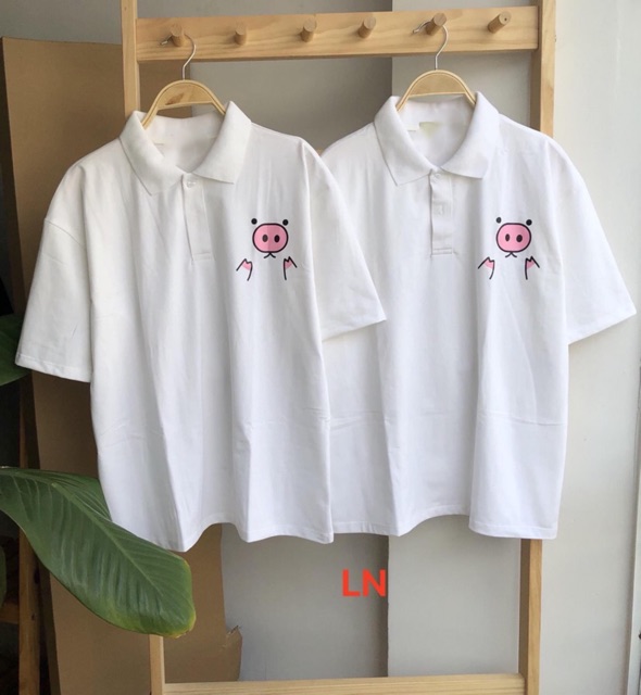 Áo polo mặt lợn LN12