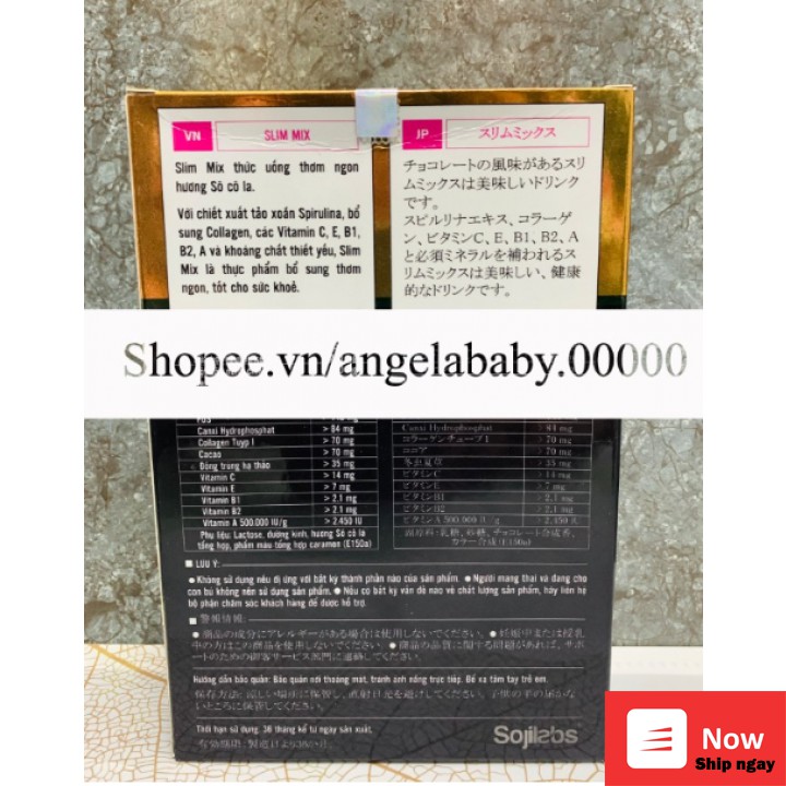 Giảm cân SLIM MIX - Trà Sữa Collagen Công Nghệ Nhật Bản | BigBuy360 - bigbuy360.vn