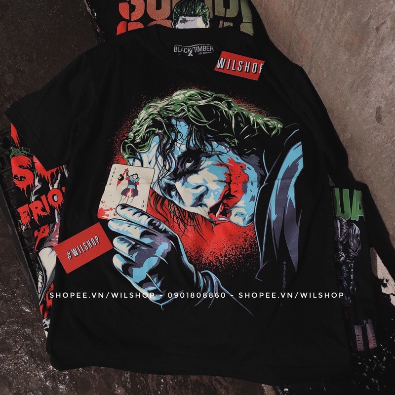 (M, L, XL) ÁO DC - JOKER - SUICIDE SQUAD - ÁO IN 3D UNISEX CỰC CHẤT | BigBuy360 - bigbuy360.vn