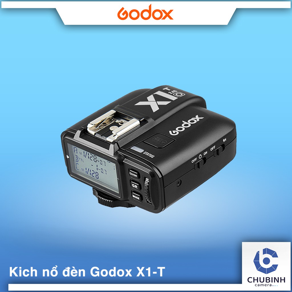 Kích nổ đèn Trigger Godox X1-TX cho Canon/Nikon/Sony/Fujifilm