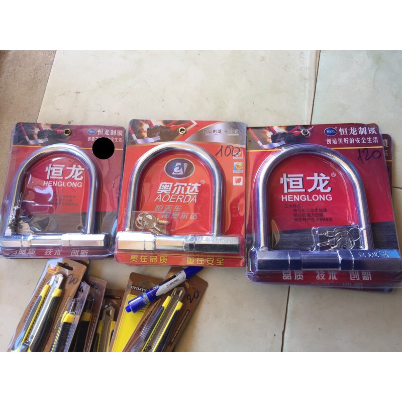 Khoá chữ U chống trộm