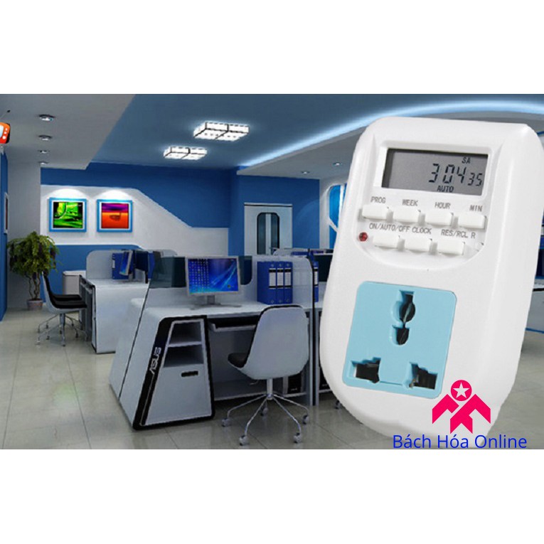 Ổ cắm hẹn giờ bật tắt điện tử AL06