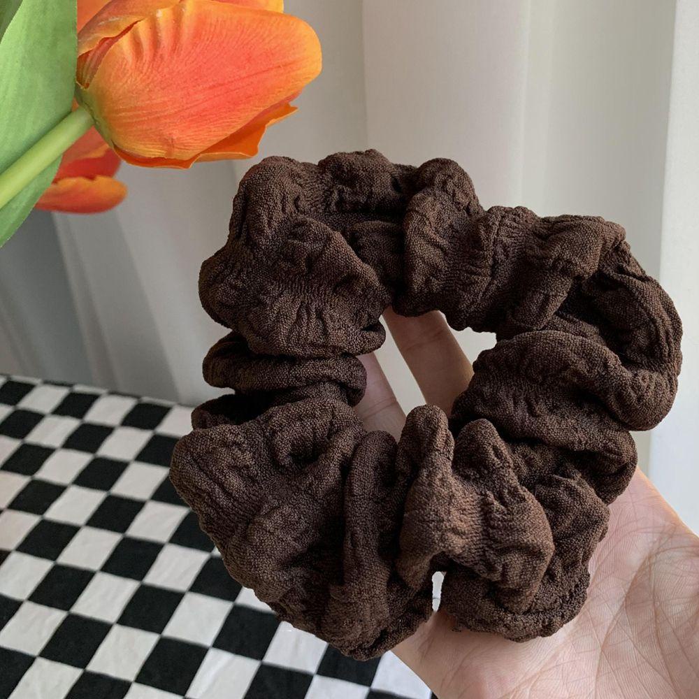 Dây Cột Tóc Vải Cỡ Lớn Gấp Gọn Dễ Thương Cho Bạn Gái