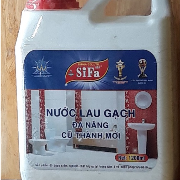 Nước lau gạch đa năng cao cấp Sifa 1000ml