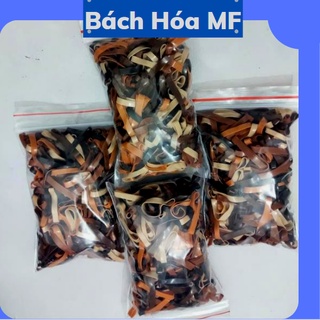 Gói 1000 chun buộc tóc màu nâu