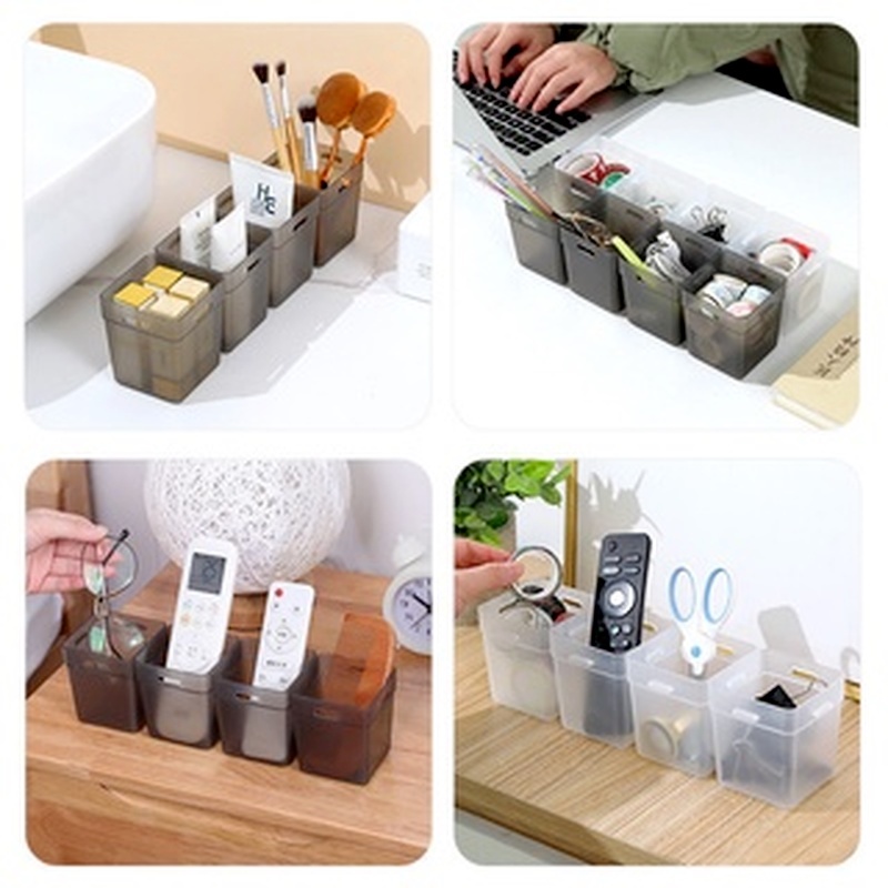 Bộ 2 Hộp Đựng Đồ Lót / Vớ Để Tủ Lạnh Đa Năng Tiện Dụng