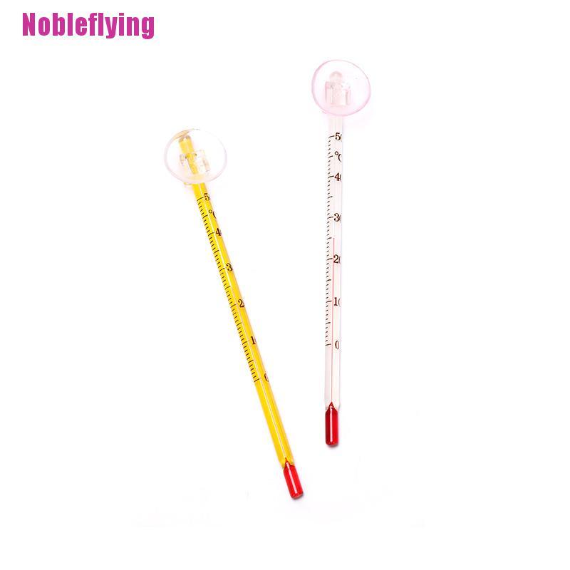 Nhiệt Kế Đo Nhiệt Độ Nước Bể Cá Có Giác Hút Tiện Dụng 15cm