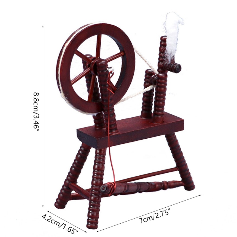 Bánh Xe Quay Đồ Chơi Sáng Tạo Cho Nhà Búp Bê