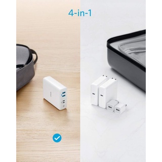 Sạc Anker PowerPort Atom PD 4 100W (2 PD & 2 PIQ) - A2041