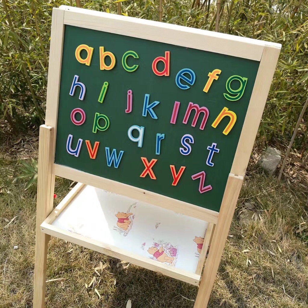 Bộ chữ số gỗ nam châm