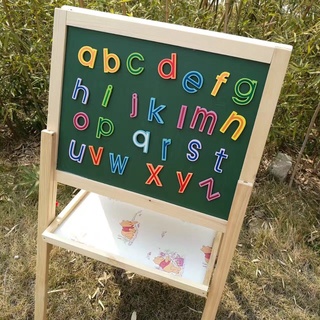 Bộ chữ số gỗ nam châm (Wooden Magnetic Letters/Numbers)
