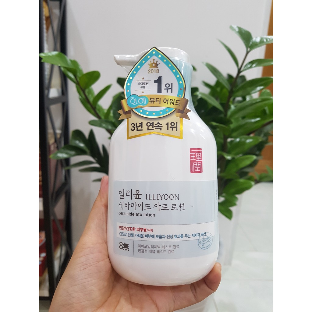 Sữa dưỡng thể ILLIYOON Ceramide Ato Lotion 350ml