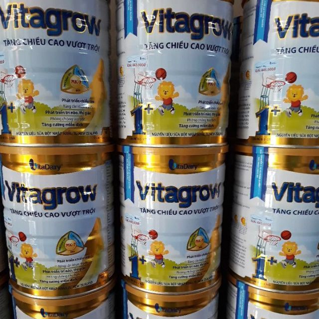 Sữa vitagrow số 3 900g (mẫu mới 1+)