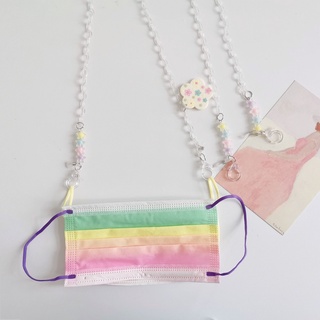 Dây Đeo Mắt Kính / Tai Nghe Bằng Acrylic Họa Tiết Hoa Nhỏ Xinh Đơn Giản