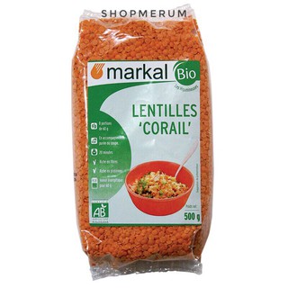 Đậu Lăng Đỏ Hữu Cơ Markal 500g