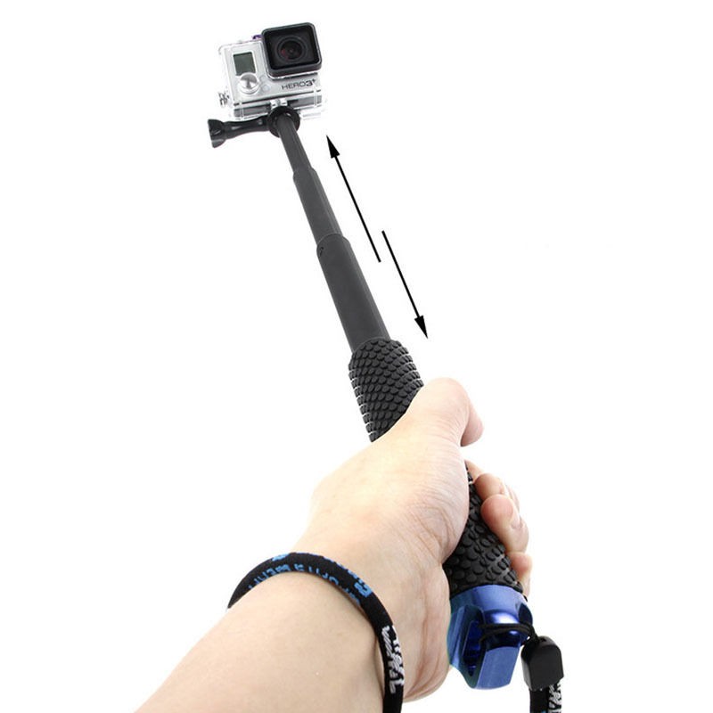 ❤️ HOTSALE ❤️ Tay cầm gắn Gopro, camera hành trình có thể KÉO DÀI 49 cm (Đen)