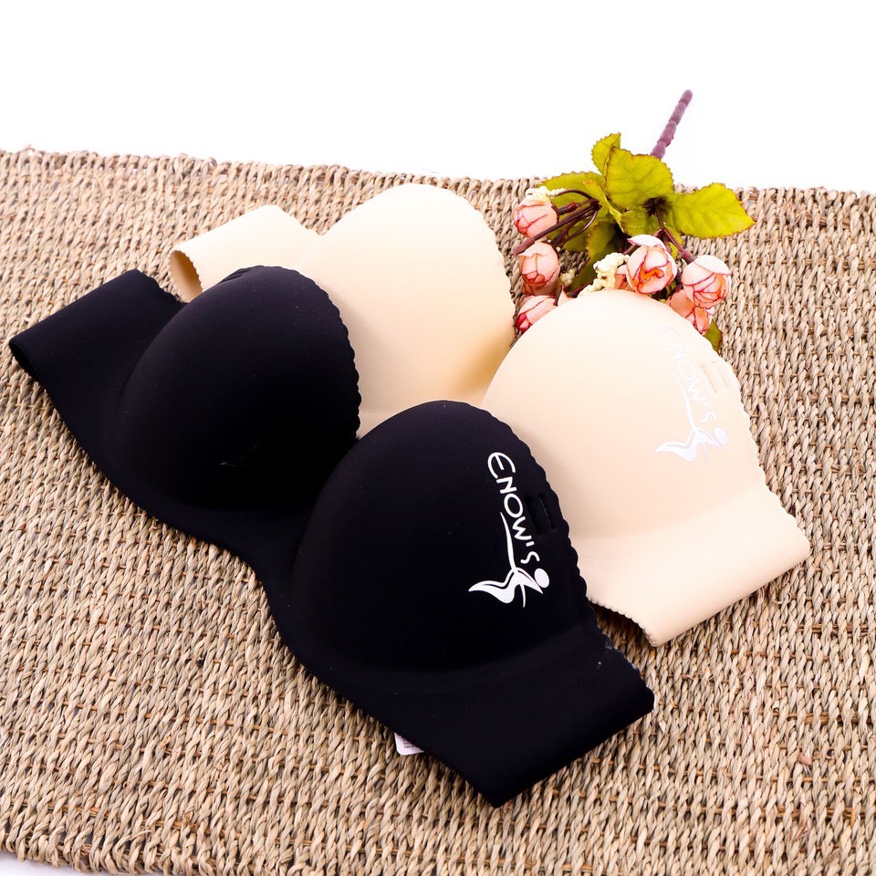 Áo lót su đúc enow’s gọng ép , áo enow ép đúc mút dày 1cm siêu êm - uyên vũ shop