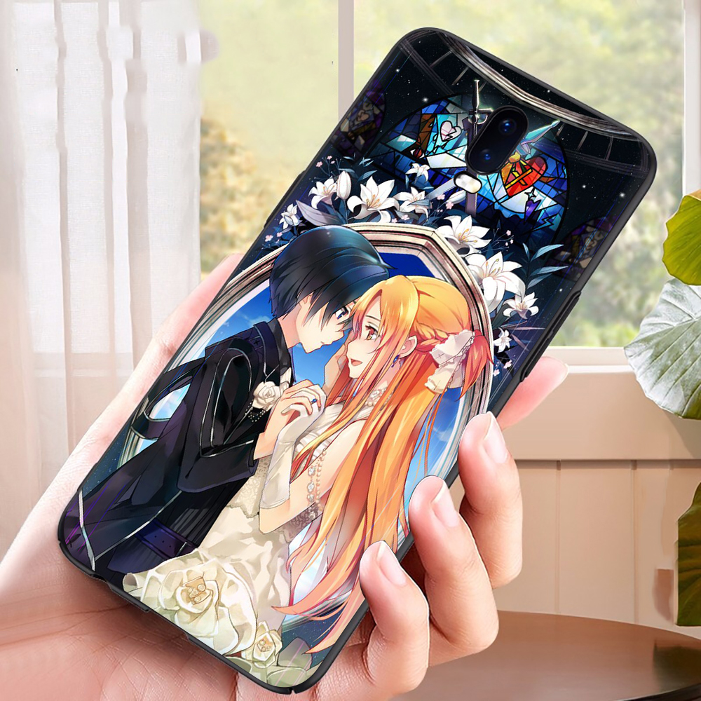 Ốp Điện Thoại Tpu Mềm Chống Rơi Họa Tiết Sword Art Online Cho Oppo A9 2020 A37 Neo9 A39 A59 A53 2020 A32 2020 A59 F1s