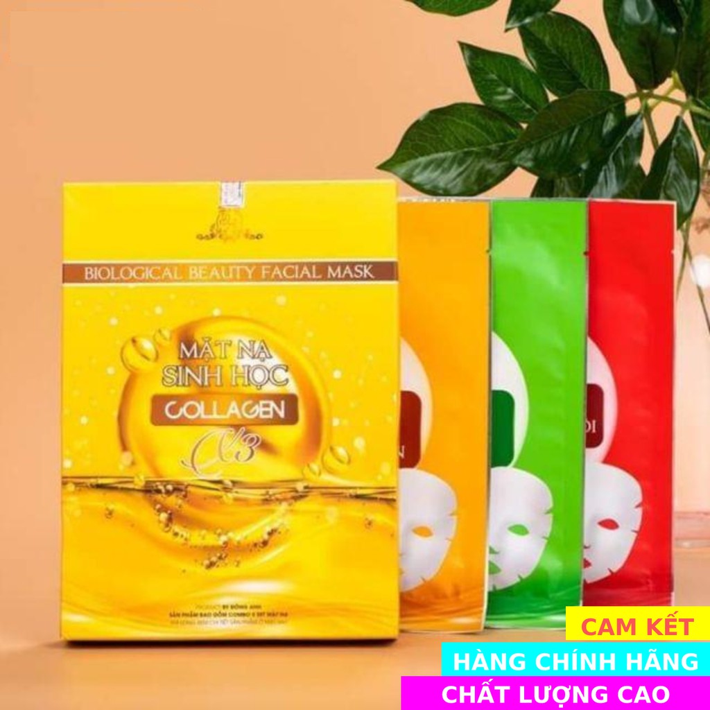 [CAM KẾT CHẤT LƯỢNG] - Mặt nạ Collagen X3 chính hãng Mỹ phẩm Đông Anh