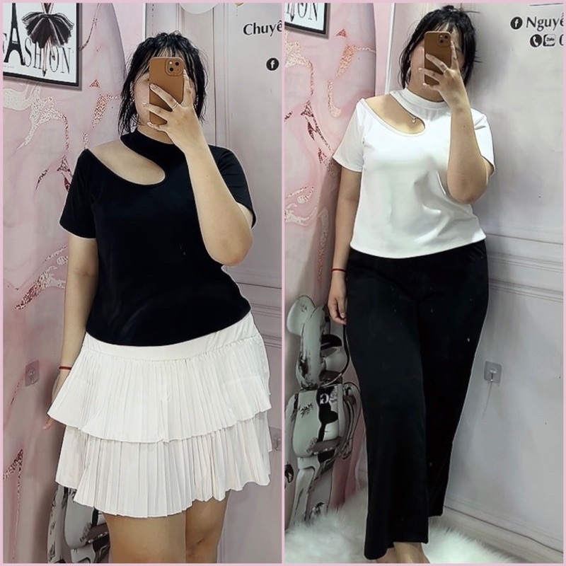 ÁO THUN KHOÉT NGỰC BIGSZIE PHOM SEXY QUYẾN RŨ