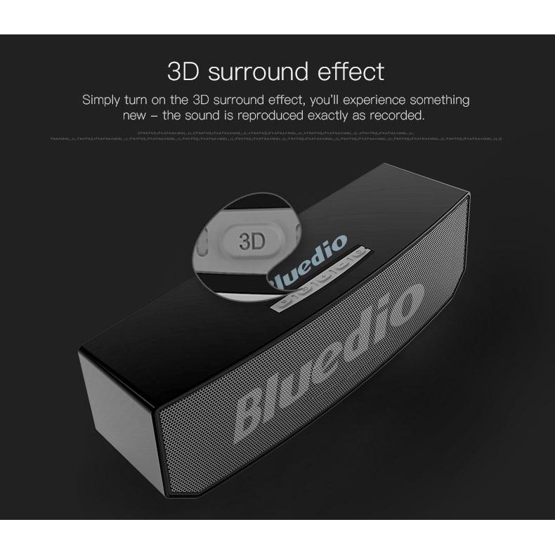 Loa Bluetooth Bluedio BS-3 BS-5 cao cấp, nghe nhạc 3D cực đỉnh