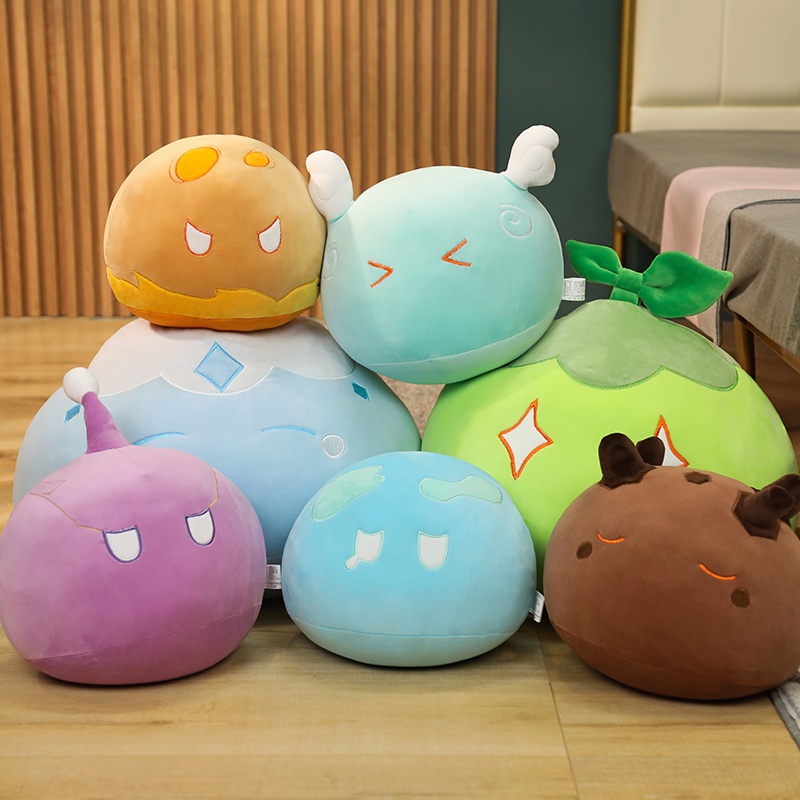 🔥Cái mới! 🔥Gấu bông slime nguyên tố genshin impact nhiều mẫu 30/40cm