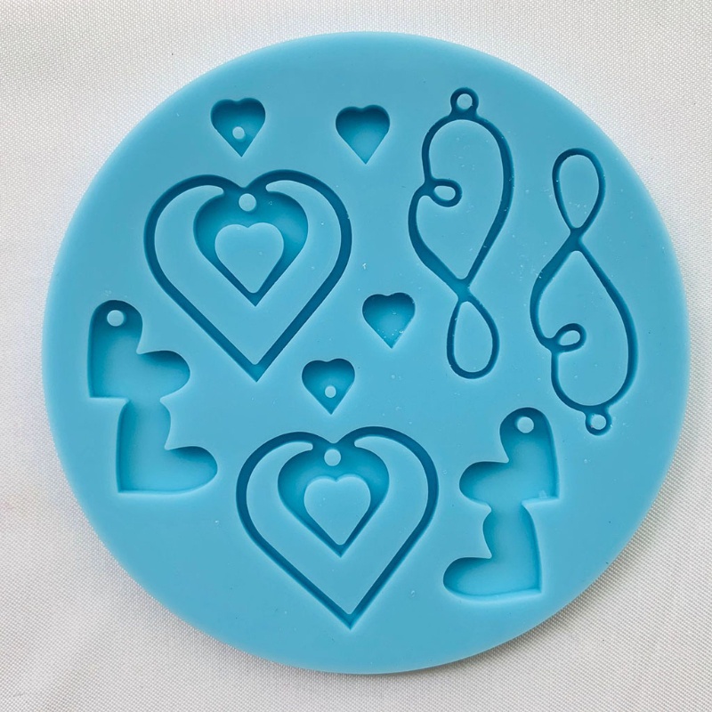 Khuôn Silicone Làm Trang Sức Bông Tai Diy Tiện Dụng