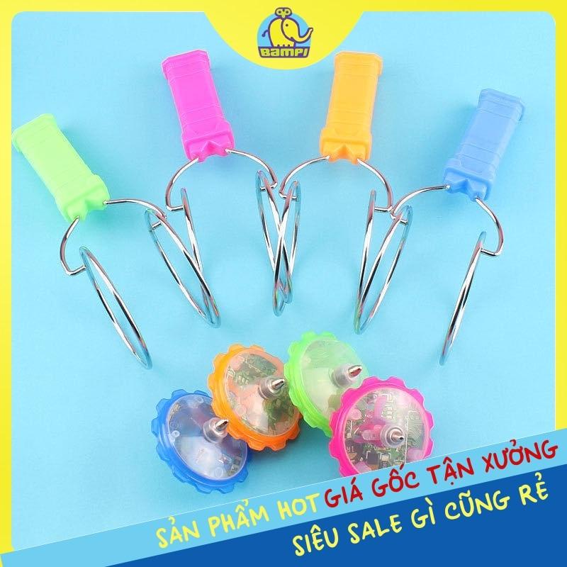 Đồ Chơi Con Quay Nam Châm Có Đèn Led Thú Vị Cho Bé