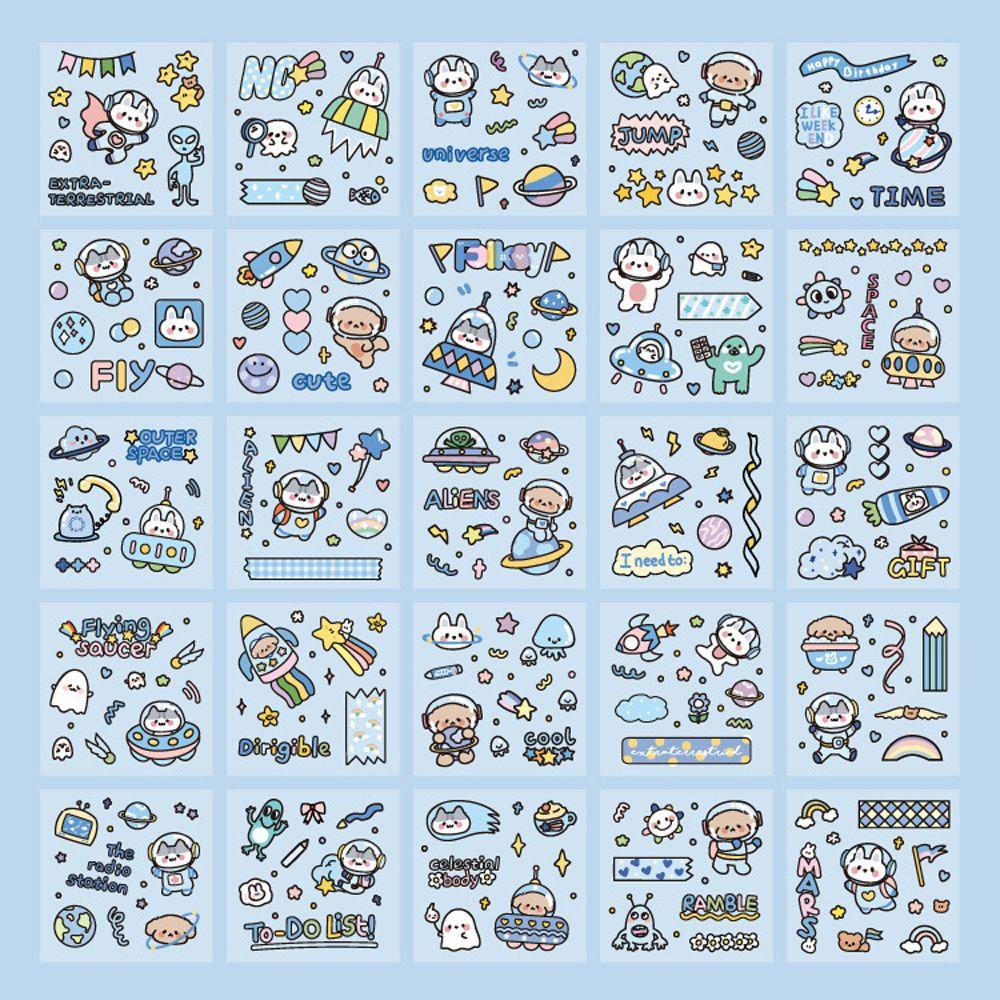 Mmluck Nhãn Dán Trang Trí Sổ Tay Nhật Ký / Điện Thoại Di Động Cho Nữ