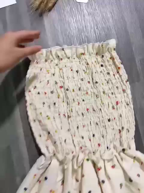 Đầm ống , váy  dáng xòe dự tiệc hoa nhí mùa hè G12 | BigBuy360 - bigbuy360.vn