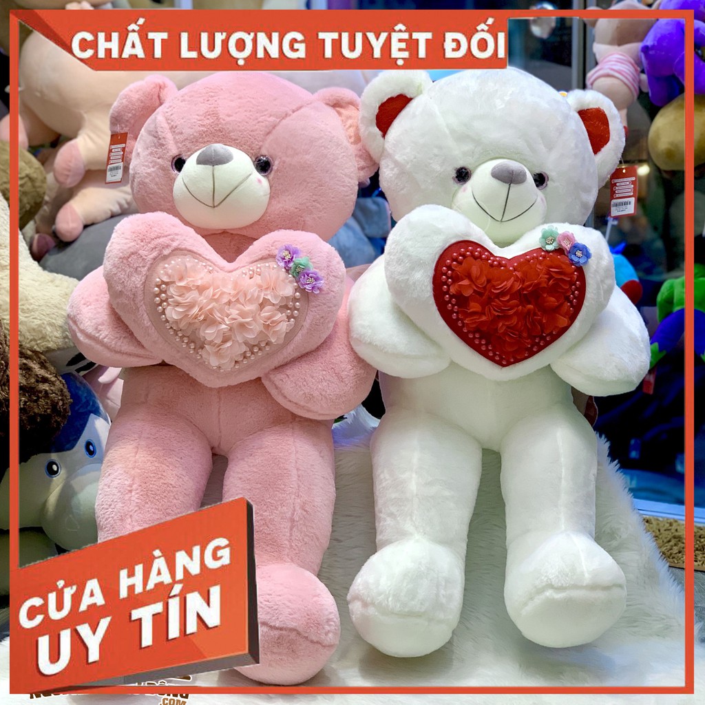 Gấu Ôm Tim Hoa