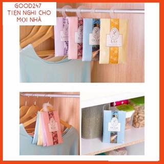 Túi thơm hạt giấy khô treo phòng nhiều mùi good247