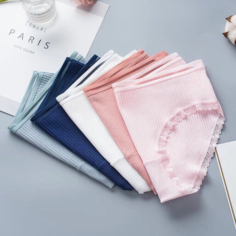 quần cotton len tăm kiểu mới - quần lót xinh 13k | BigBuy360 - bigbuy360.vn